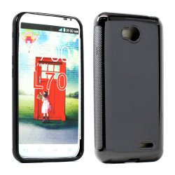LG Optimus L70 Exceed 2 TPU Gel Case (Black)